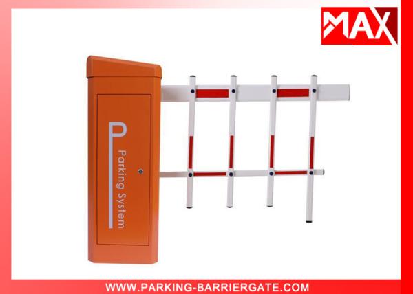 Fast Speed Smart Parking Barrier Gate  6m Poles Nice Car Park Barrier System