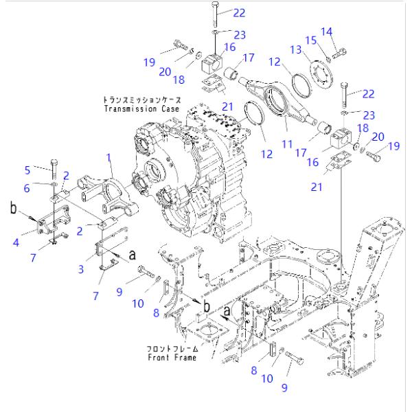 566-14-41130 5661441130 Accesorio para cojines para KOMATSU 568 WA450 WA470 WA500 WA600