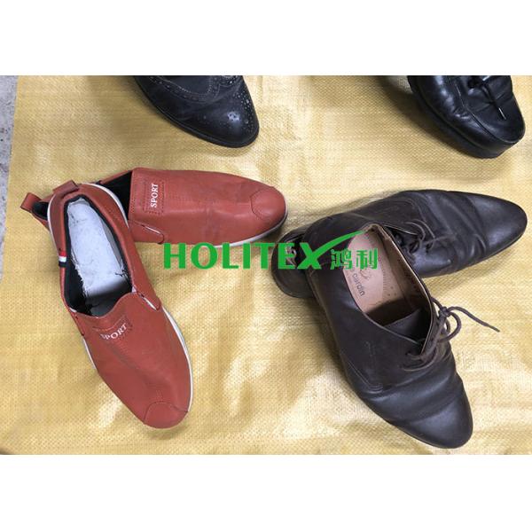 Leather Material Used Mens Shoes Fashionable 2nd Hand Shoes All Seasons Available