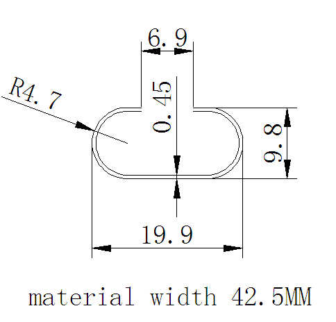 0.8-1.0mm Galvanized Steel Light-duty Curtain Track Rail Roll Forming Machine For Windows