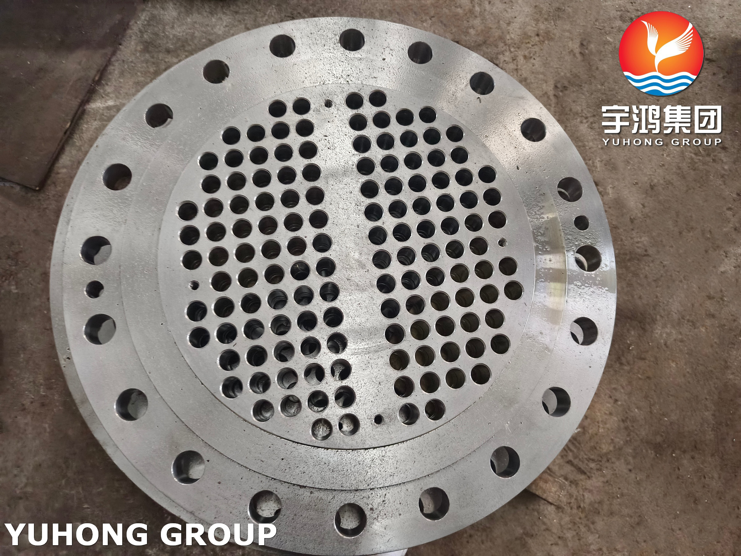 ASME SA 266 Gr.2N Stationary Tubesheet for Shell & Tube Heat Exchanger Applications