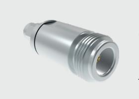 Straight N Female/Male To 3.5mm Wave Male / Female RF Coax Adapters With Stainless Steel Housing