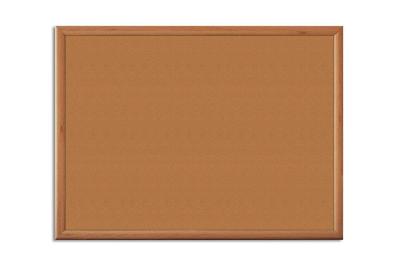 Factory Wholesale Price 60x40cm Framed Cork Memo Board  For School Use at Nature Cork Color