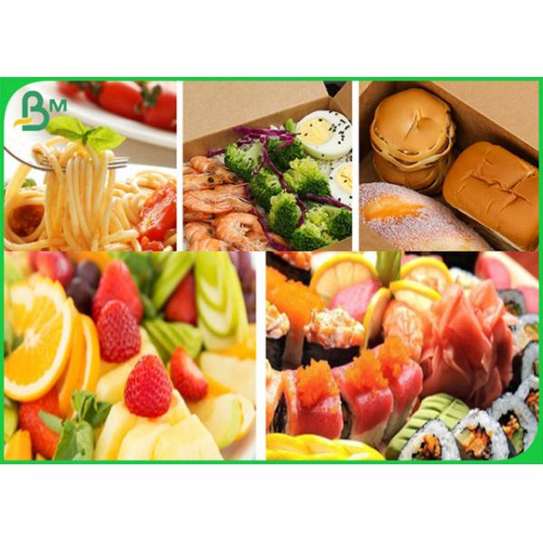 1 PE покрытое стороной прокатало доску вкладыша Kraft для на вынос делать коробки 1 покрытая стороной прокатанная ПЭ доска вкладыша Крафт для на вынос делать коробки