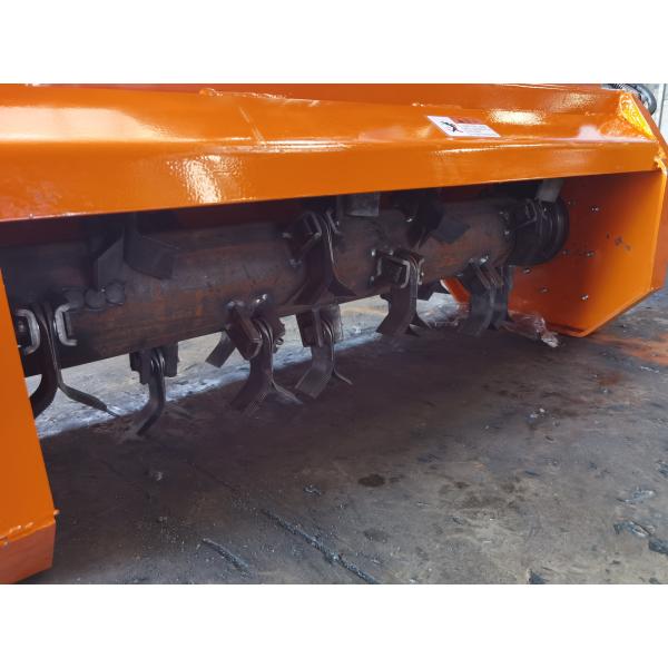 Heavy Duty Orange / Black Excavator Flail Mower With Blades Q355B ISO9001/CE Certified