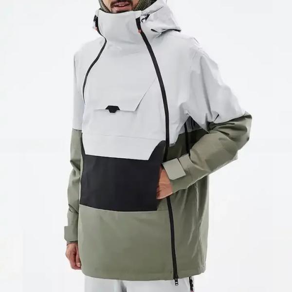Waterproof Hooded Overalls for Snowboarding in Customized Colors and Breathable Material