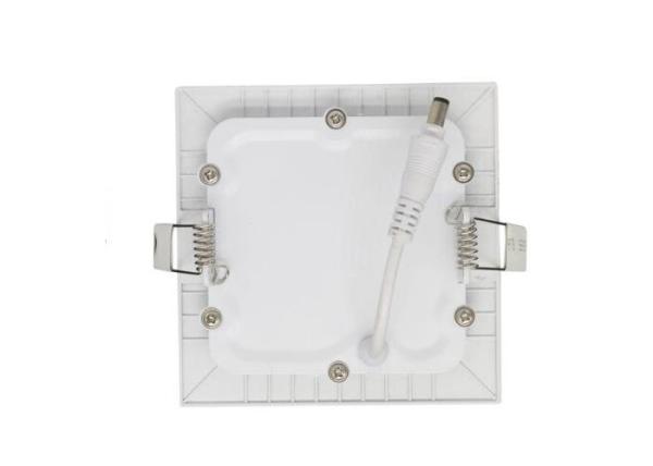 12 Watt Led Slim Panel Light Aluminum White Housing Ce 960lm For Supermarket