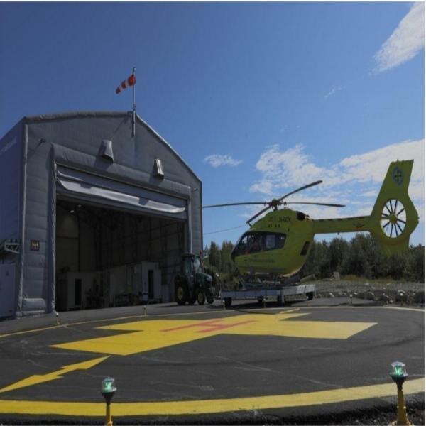 Prefabricated Steel Hangar Construction Fast Install for Airbase