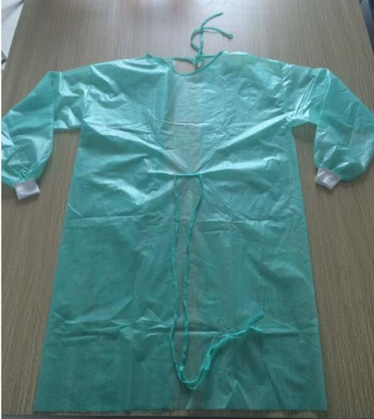 Disposable Isolation Clothing PP PE Filter Impervious Isolation Gowns Protective Sterile Gowns Disposable Clothing Gowns