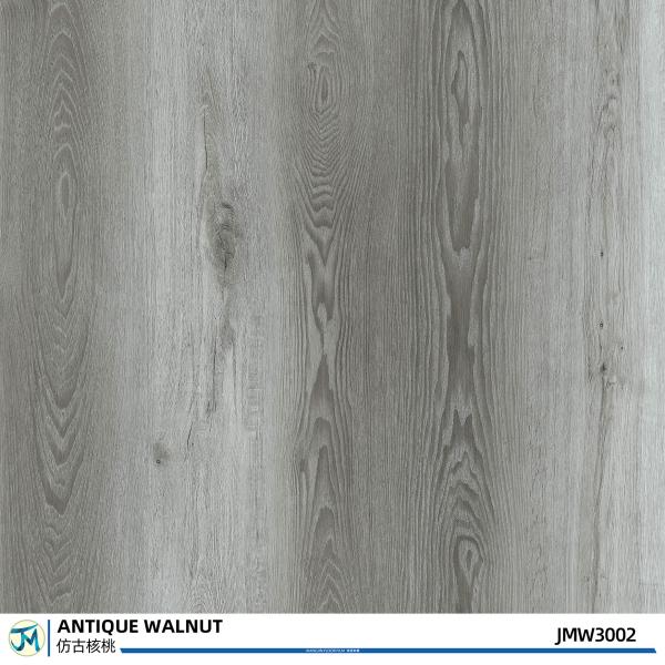 PVC Self Adhesive Natural Walnut Wood Flooring Plank 4inches X 36 Inches