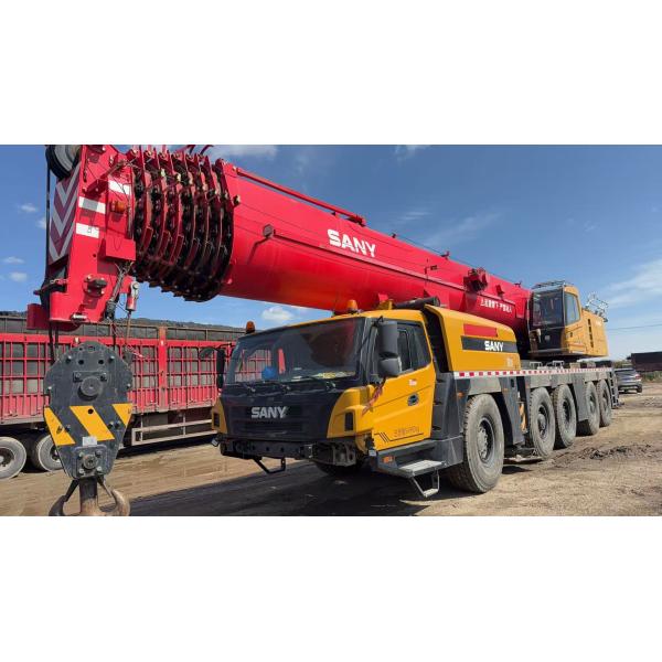 2022 Sany Used SAC2000 Crane With An 85.5-Meter Boom, A 36-Meter Jib, And A 70-Ton Counterweight. It'S In Excellent Working Condition.