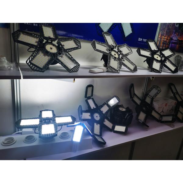 High Brightness 120lm/W E27 Base Adjustable Shop Light Foldable