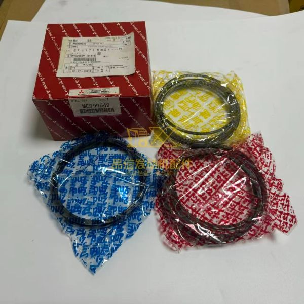 ME999549 Diesel Engine Piston Ring For Mitsubishi 6D24 Excavator Spare Parts