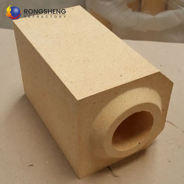 Factory Supply Mullite Alumina Fireclay Casting Runner Bricks Round Refractory Brick Casting Nozzle Bricks For Foundry Steel