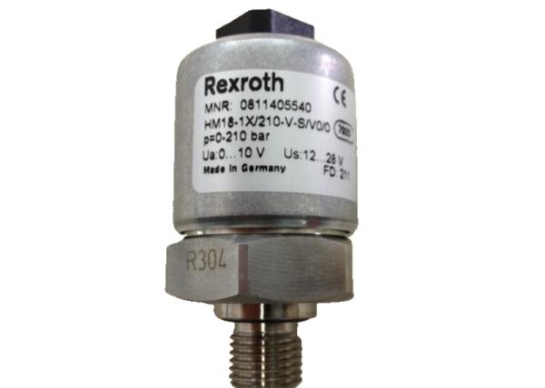 Rexroth Pressure Switch HM18-1X/210-V-S/V0/0 Cast Iron Voltage Or Current Output High Protection Level Silver