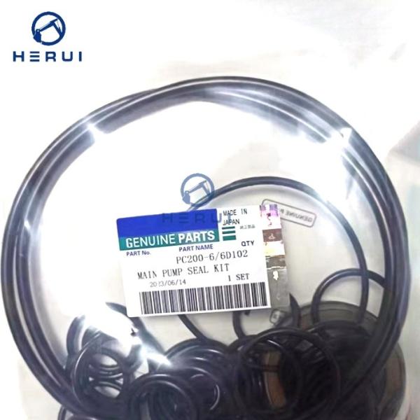 Hydraulic Pump Seal Kit PC120-6 PC200-6 PC200-7 PC200-8 for Komatsu Excavator Main Pump Complete Rebuilding Kit