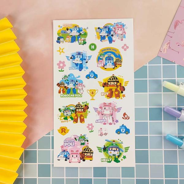 Reward Paste Cute Cartoon Stickers Non Toxic Die Cut Paper Stickers