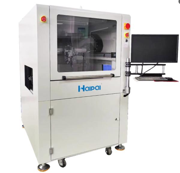 Automatic Conformal Coating Machine For Electronics Manufacturing Industry with SMEMA Interface for SMT Line