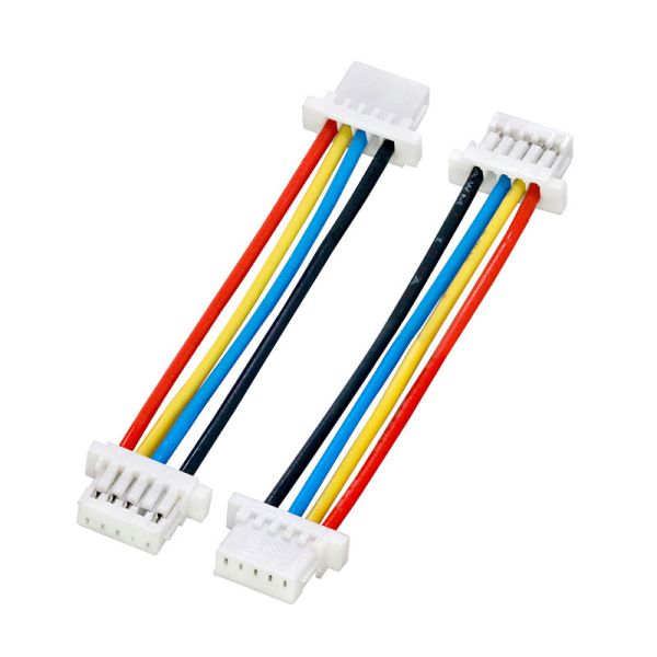 Flexible Custom Wire Harness | Custom Length and Colour ZH1.5mm 4Pin Connector Cable Assembly for Drones & RC Models | China Wiring Harness Factory