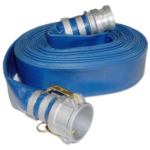 Elegant design 6 inch water pipe plastic flexible price pvc layflat discharge hose