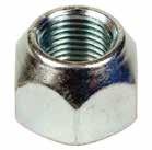 ISO9001 Approval 60 Degree Trailer Axle Kit Conical Lock Nut For Wheel Attaching