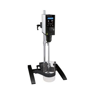 Small Cosmetic Laboratory Equipment Digital Display Top Mounted Vertical Mixer
