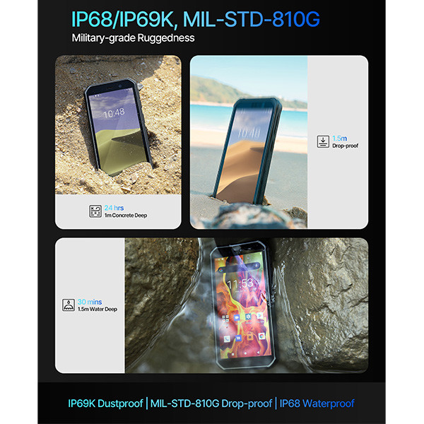 Phonemax X3 Наиболее нерушимые телефоны прочные мобильные устройства