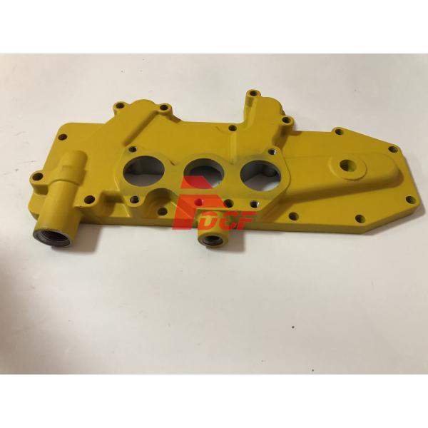 Крышка маслянного охладителя двигателя К7 для частей двигателя дизеля экскаватора гусеницы