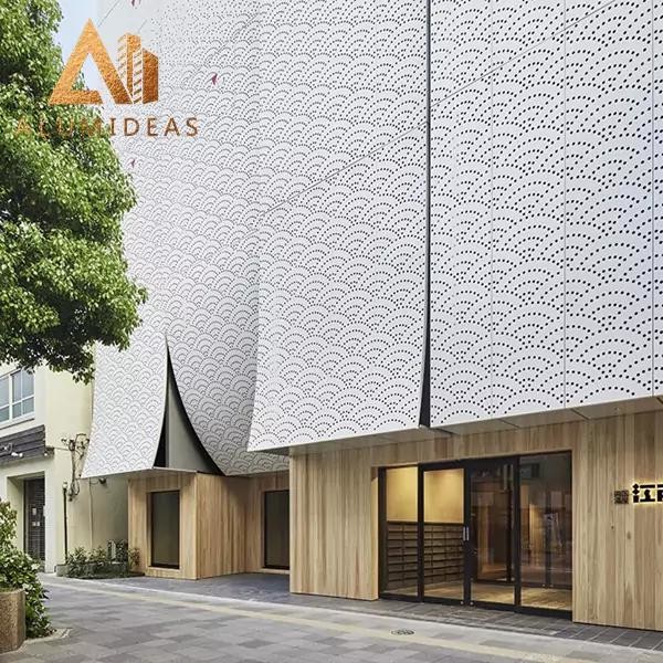 Perforated wall panels