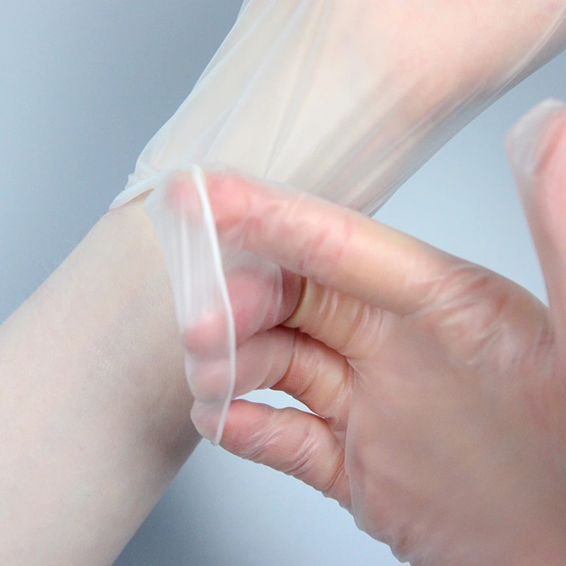 Soft Clear Vinyl Gloves Powder Free Latex Free Disposable Gloves