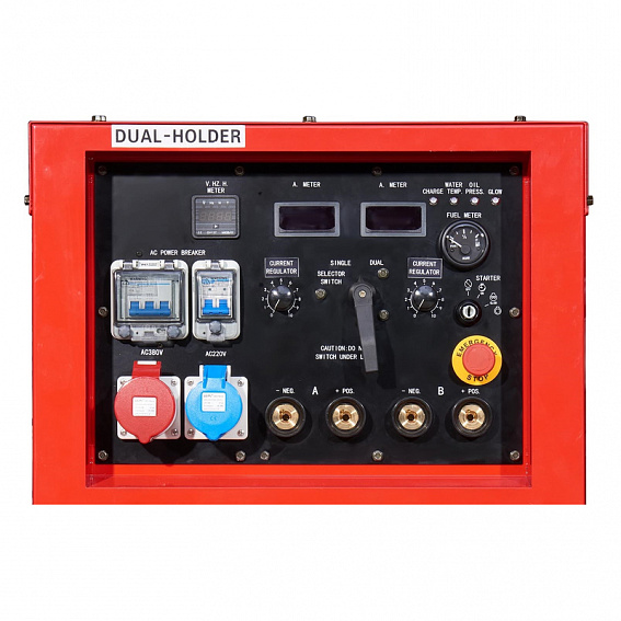 1500/1800rpm Brushless Kovo Diesel Welder Generator Ew500dst