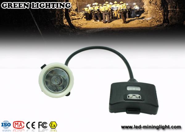 GS5- B 8000 Lux / 5.6ah Led Mining Cap Lights , IP68 Miners Head Torch Drop Resistance