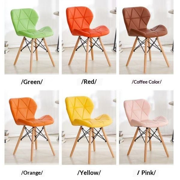 Elegant Design Traditional Home Furniture Comfortable Popular Fabric Dining Chairs Durable Legs Leisure Accent Chair