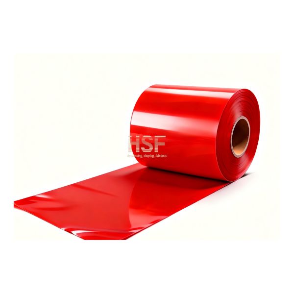 50μm Red CPE Base Film with Excellent Chemical Resistance for Lamination and Coating, also suitable for industrial packaging, surface protection and composite applications.