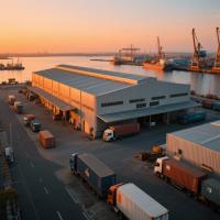 Steel Structure Prefabricated Warehouse Building Industrial Flexible Layout