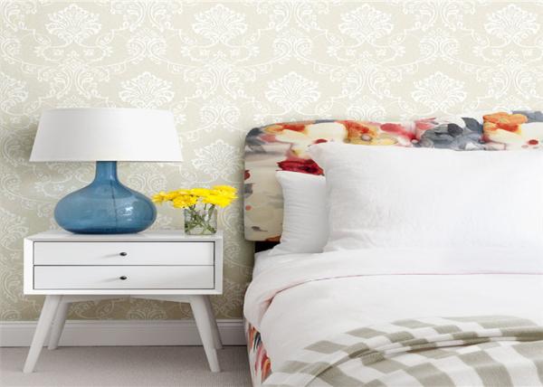 Deep Embossed Washable Vinyl Wallpaper Bedroom Decor For Adult Room
