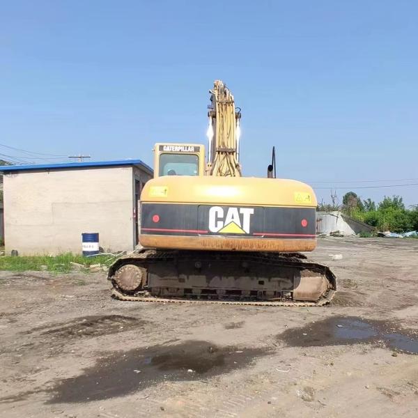 Excavadora usada Caterpillar 320C de 2014 Adecuada para talleres de reparación de maquinaria y más