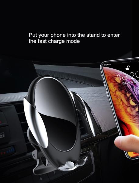 9V 1.1A auto induction wireless charging magsafe Car Holder Charger 15W