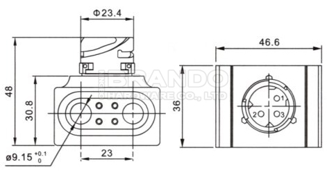 Wabco Type Truck ABS Solenoid Valve Armature 4721950160 4721950550