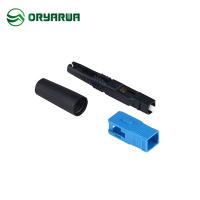 Conector rápido do SC UPC dos conectores da fibra ótica de H04 50mm para FTTH
