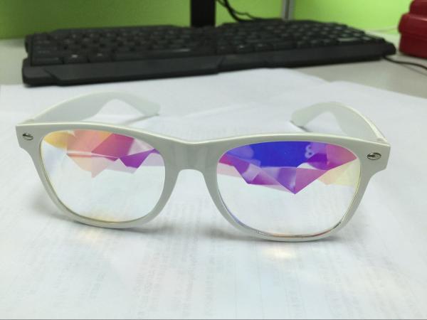 Plastic Hony Newest Product , Flower Lense Kaleidoscope Glasses For Dance Musice Fesvital