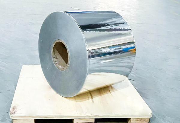 Extra Sticky Light Silver BOPP Adhesive Jumbo Roll Label  SGS certified