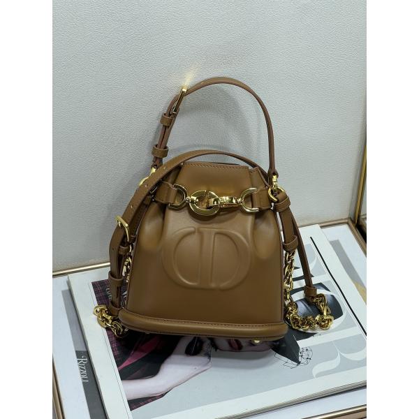 Выбитая телячья кожа сумки спорта Dior CD седловины золота сумки C'est Dior христианская