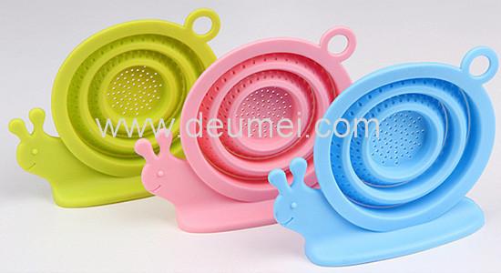 New Promotional Silicone Tea Infuser/Snail Shape Silicone Tea Strainer Tea Bag Holder