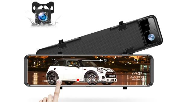 11.26 12 Inch 2.5K 4G FHD 1080P Dash Cam Front Smart Car DVR