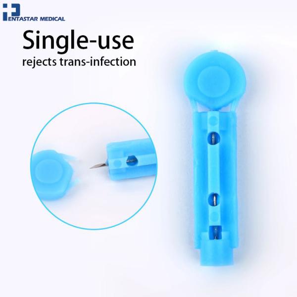 High quality 	 blood lancet single use Medical lancet blood lancets 30g