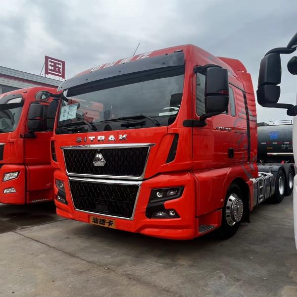430hp Used Tractor Trailer Sinotruk Howo C910 wheels