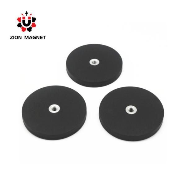 Strong Force Pot Rubber Coated Permanent Magnet for High Temperature Bending Processing