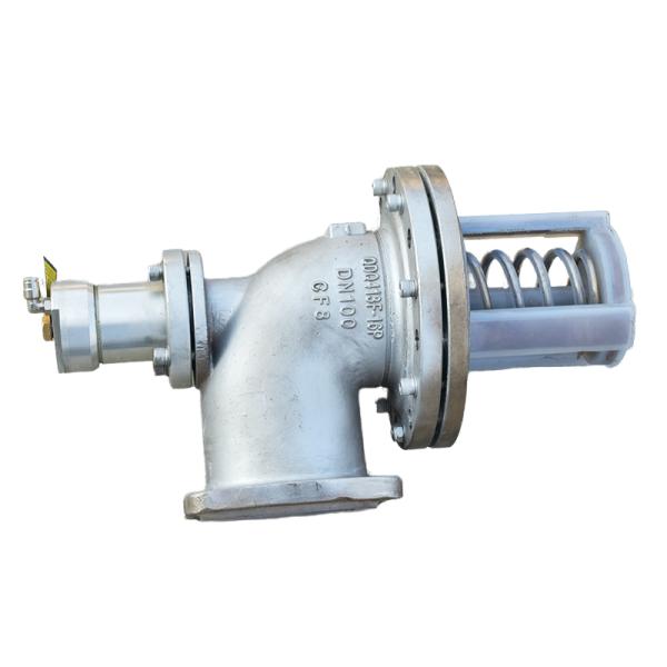 Four Inch Plate Lined Plastic Safety Valve Submarine Valve Manual Operation Customized