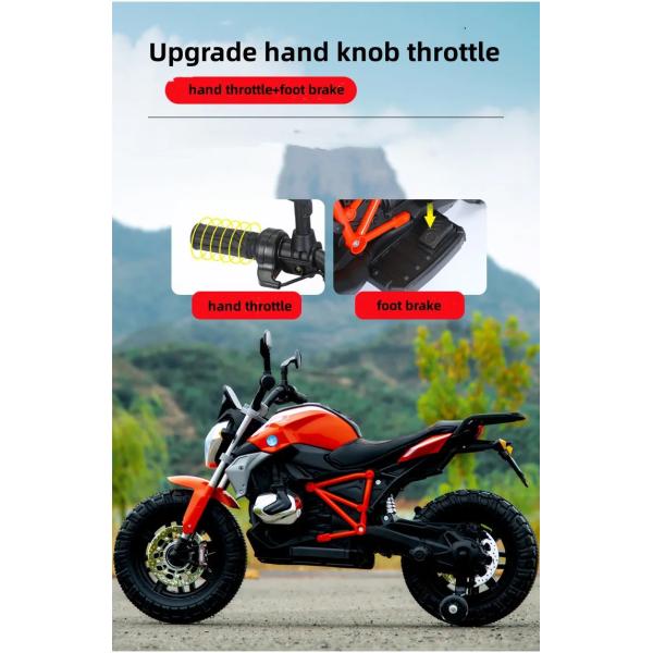 2023 Off-Road 12V Electric Ride en coche para niños de 2 a 4 años de edad Carga máxima 35KG